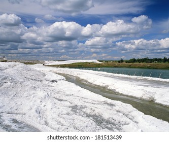 Potash Mine Near Esterhazy, Saskatchewan, Canada