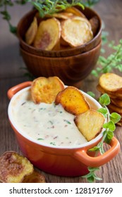 Potato Chips And Dip