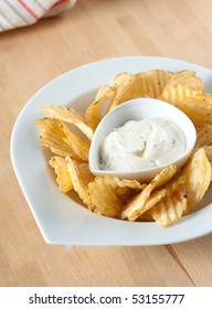 Potato Chips And Dip