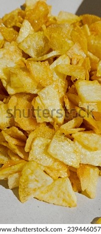 Similar – Image, Stock Photo Forbidden! Crisps Calorie