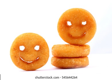 Potato Fried Smiley, Snacks