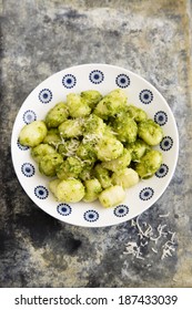 Potato Gnocchi With Pesto Sauce