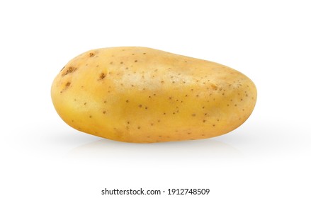 potato isolated on white background 
