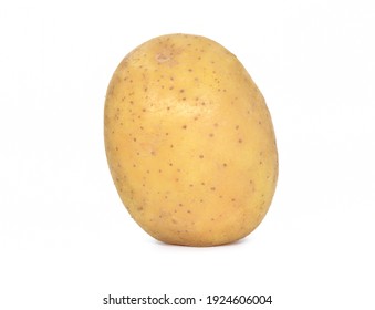 A potato isolated on white background - Shutterstock ID 1924606004