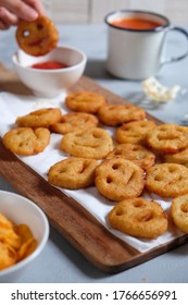 Potato Smiley Fries For Kids Snacks