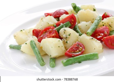 Potato Tomato Green Bean Salad