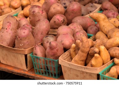 Potatoes in Baskets
