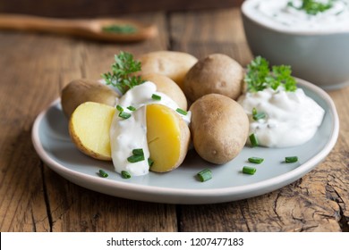 Potatoes And Fresh Quark