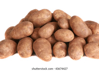 Potatoes Isolated On White