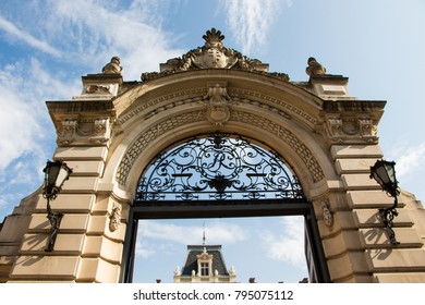 Potocki Palace In Lviv. Ukraine. Currently - Lviv National Art Gallery.