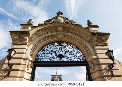 Potocki Palace In Lviv. Ukraine. Currently - Lviv National Art Gallery.