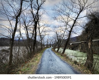 Potomac River C And O Canal In Western Maryland