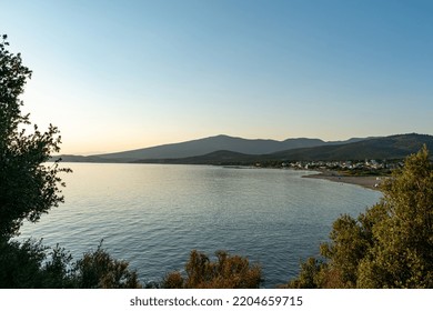 Potos Village In Thasos, Greece