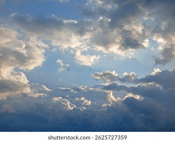 Potrait of Beautifull Cloud in the Sky