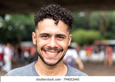 Potrait of Brazilian Gay Man Smiling - Shutterstock ID 794052445