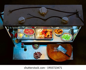 Potrait Of A Chicken Rice Stall