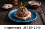 Potted Meat - Cooked, preserved meat paste, traditionally served spread on bread.