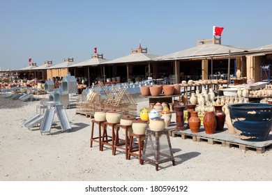 Pottery Market In A'Ali, Bahrain, Middle East