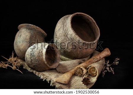 pottery of the Yamnaya culture of the Bronze Age
