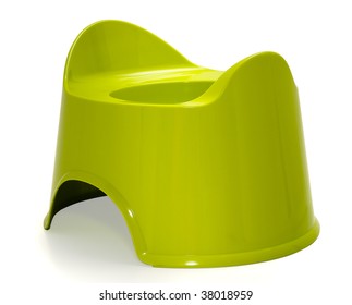 Potty Isolated On A White Background