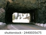 Poudre Canyon Tunnel in Colorado