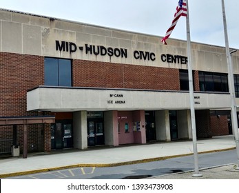 Poughkeepsie, NY - May 4 2019; Mid-Hudson Civic Center And McCann Ice Arena