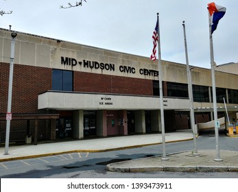 Poughkeepsie, NY - May 4 2019; Mid-Hudson Civic Center And McCann Ice Arena