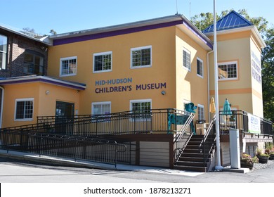 POUGHKEEPSIE, NY - OCT 6: Mid-Hudson Childrens Museum In Poughkeepsie, New York, As Seen On Oct 6, 2019. 