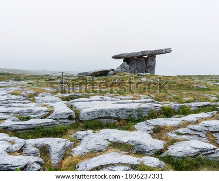 Poulnabrone Dolmen of Burren Ireland