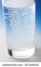 Pour Carbonated Water Into A Glass