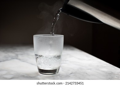 Pour Hot Water At Night