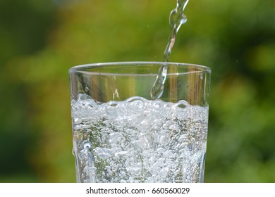 Pour Mineral Water Into Glass Stock Photo 660560029 | Shutterstock