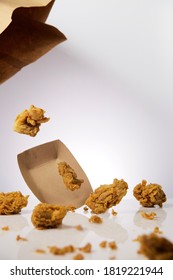 Pour Out Chicken Tenders Out Of Paper Bag