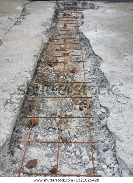 Pouring Concrete Mix Cement Mixer On Stock Photo Edit Now 1321026428
