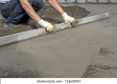 Pouring Concrete Slab