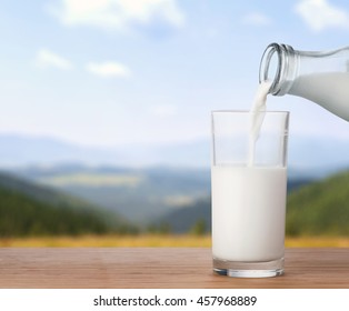 Pouring Milk