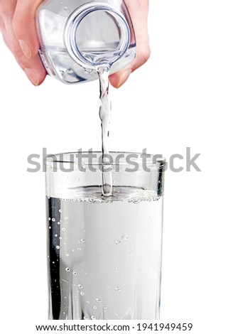 Similar – Image, Stock Photo Pouring the milk arch Milk