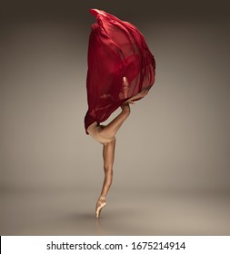 Pouring Wine Graceful Classic Ballerina Dancing Stock Photo 1675214914 ...