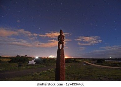 Pouwhenua, Maori Pole, Maori Culture In New Zealand