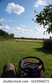 POV Driving Lawn Mower , Big Garden 