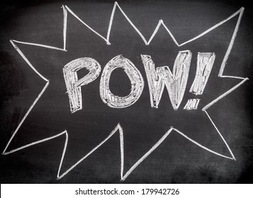 Pow comic action - Powered by Shutterstock - Get 15% off with code: PIKWIZARD15