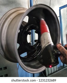 Powder Coating Rims 