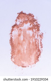 powder of different colors on a white background in the form of an abstract background