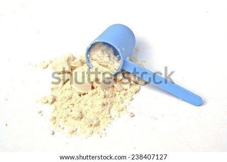  powder milk with spoon