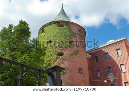 Powder Tower- a part of the defensive system of the medieval town, Riga Old City, Latvia

