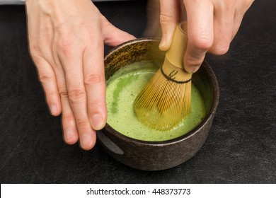 Powdered Green Tea Tea Ceremony Japan