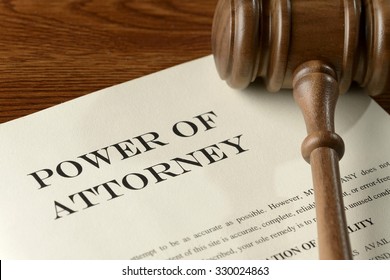 Power Of Attorney - Legal Document