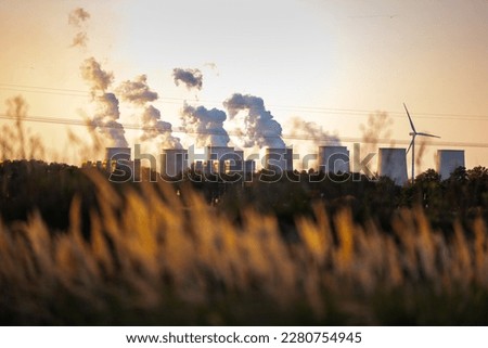 Power blocks of the power station in Jänschwalde

