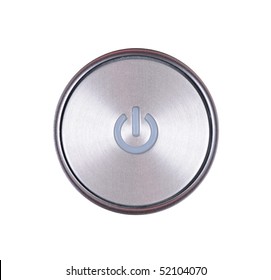 Power Button Isolated On White Background