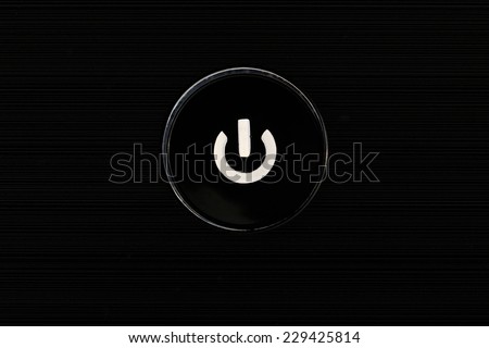 Power button on